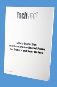 trailer safety inspection maintenance pad, HGV Trailer Safety Inspection Report, LGV Semi Trailer Inspection Report Pad 