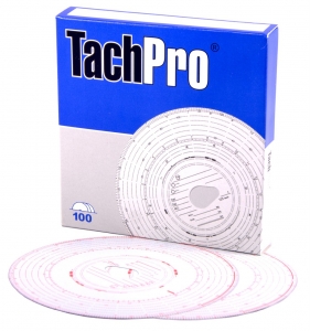 tachpro 125km discs, analogue tachograph charts, 125km tachograph charts