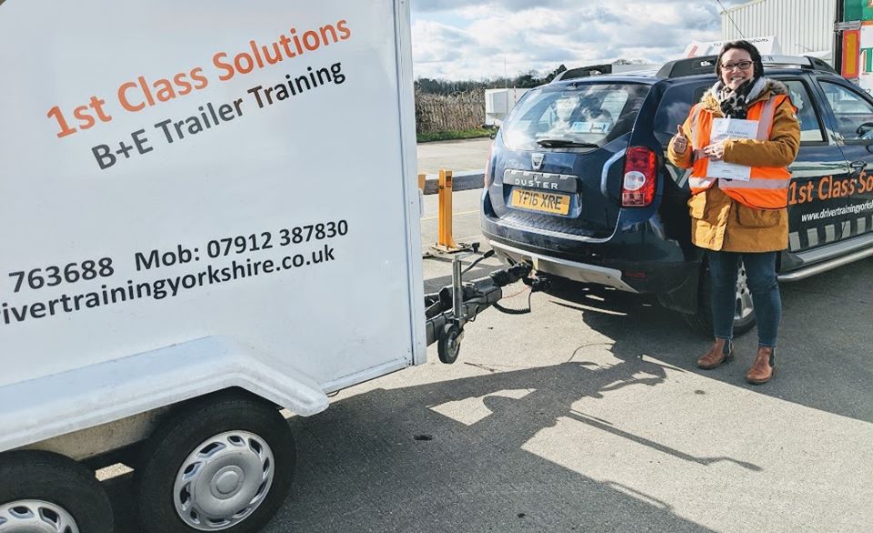 trailer test pass towing test caravan test horsebox test