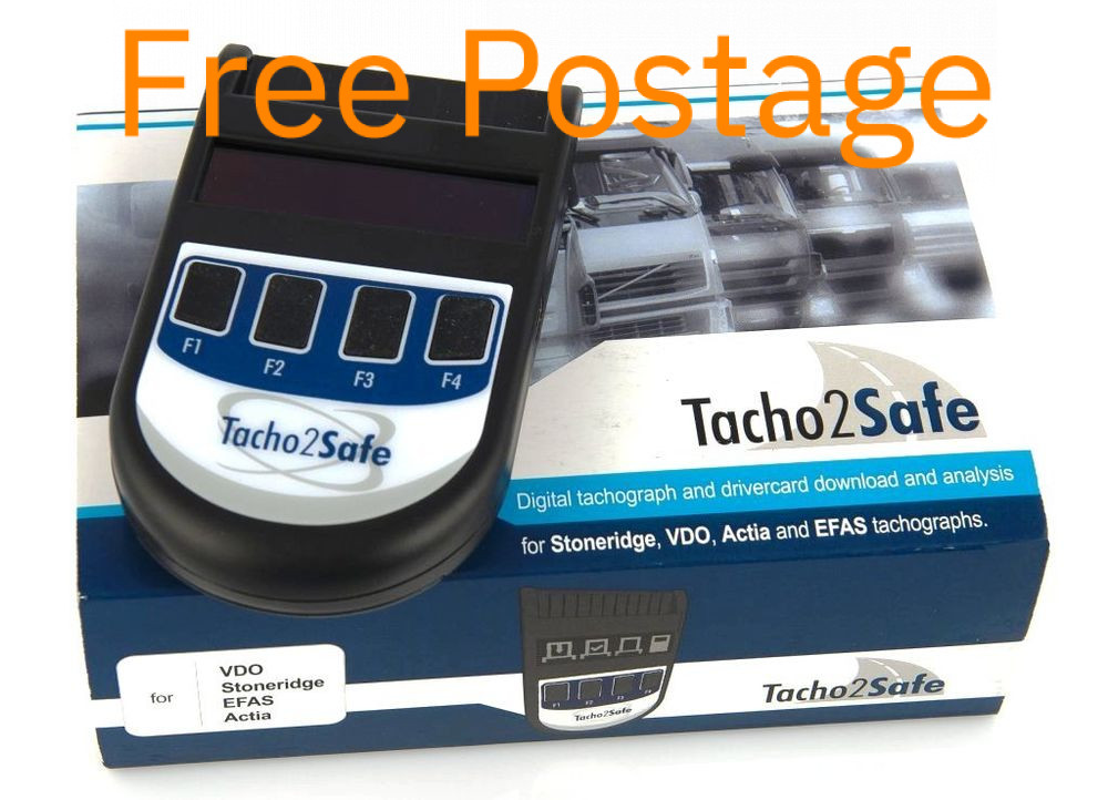 Tacho2Safe Digital Tachograph Unit and Driver Card Download system all in one 